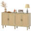 Armoire de rangement en rotin