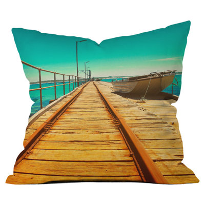 The Jetty Outdoor Throw Pillow