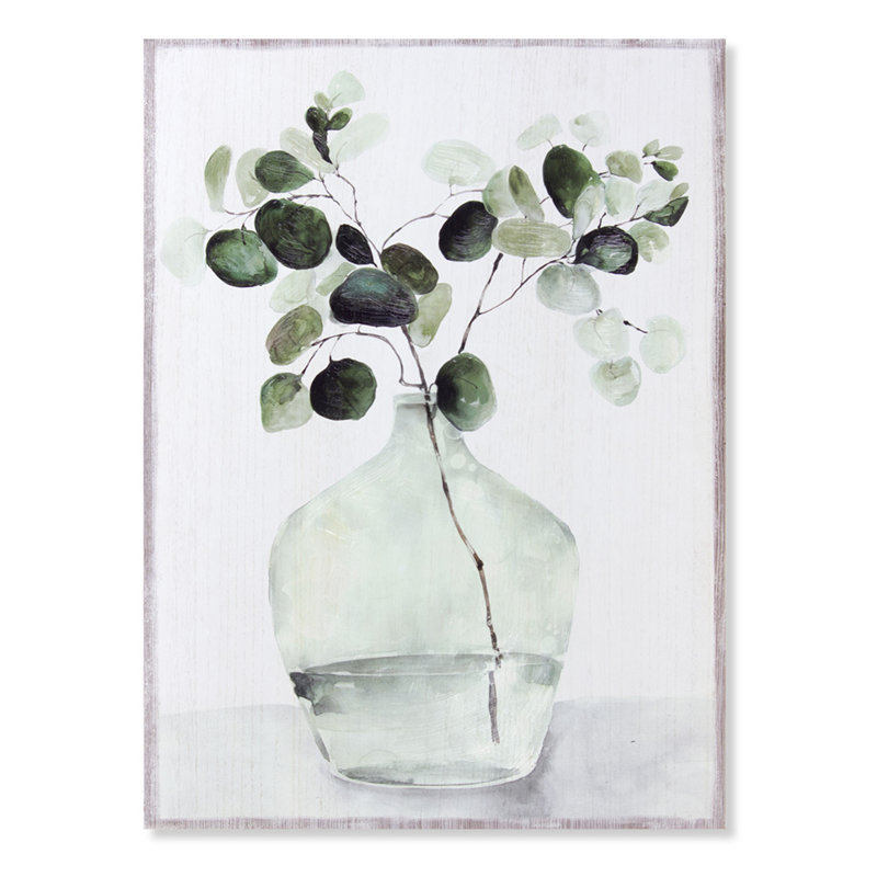 Plaque en bois d'eucalyptus (ensemble de 2) - 78255DS