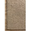 Tapis taupe en laine crocheté à la main Amaty-997749034