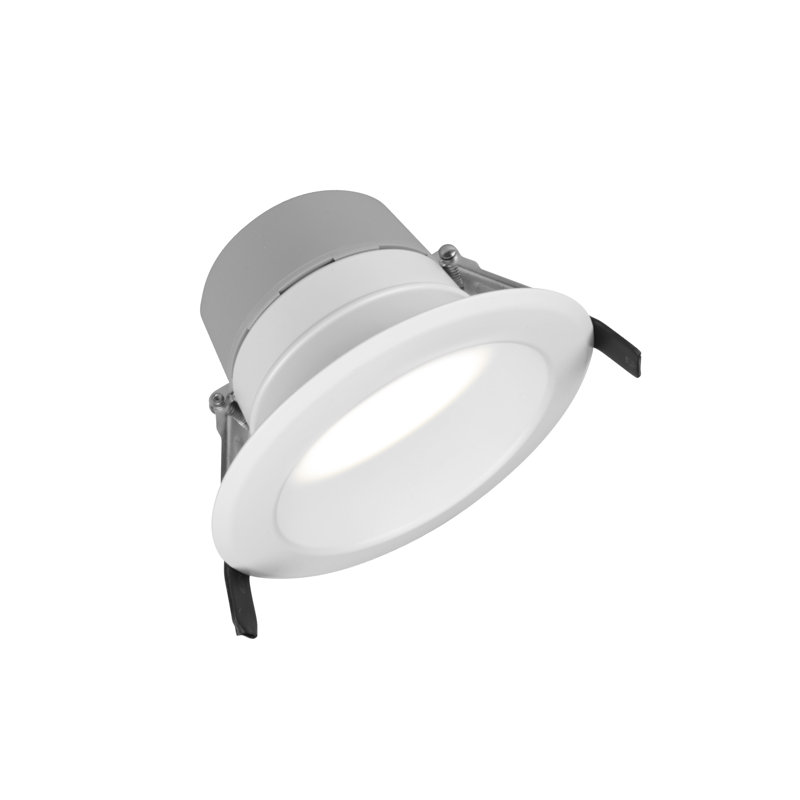 4" Commercial Recessed LED Downlight Black, White