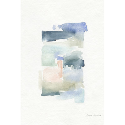 Sea Glass Color Studies IV - Painting on Canvas