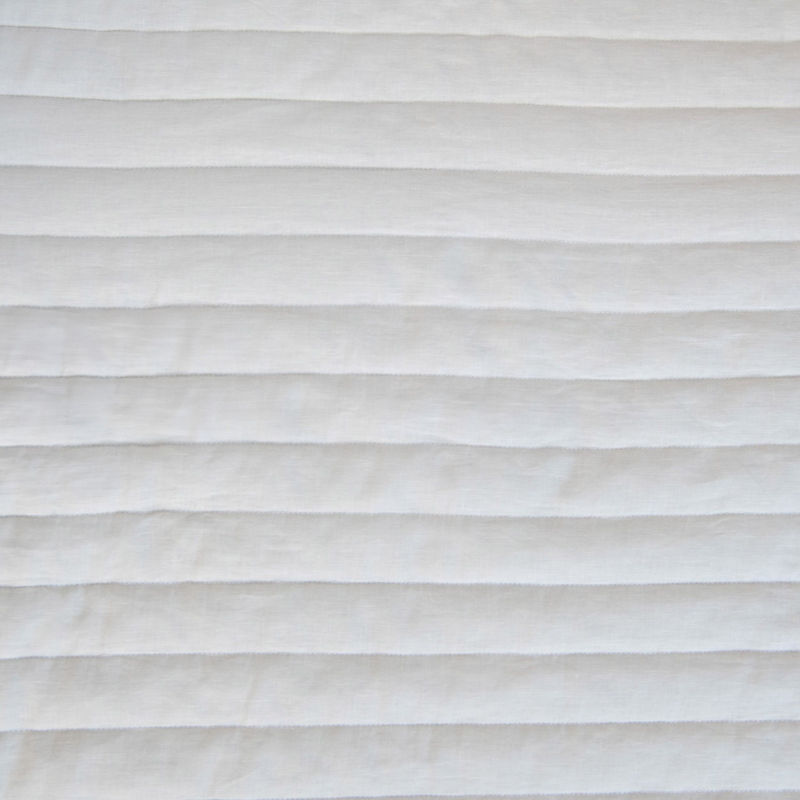 French Linen Quilt Set, Twin Quilt + 1 Standard Sham, Cream