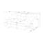 Canapé modulaire rembourré en mélange de lin 76,5 po avec lit escamotable, méridienne de rangement réversible et conception capitonnée - Assemblage facile-1503747855