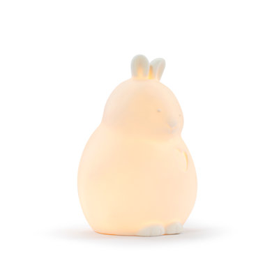Bunny Night Light, 4"W X 3.75D X 5.5"H