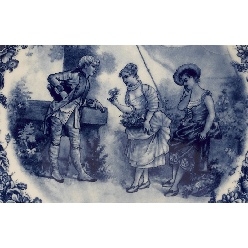 Assiette plate décorative 8,5 po Marlar