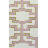 Della Hand Knotted Wool Geometric Area Rug