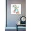 «Rainbow Seeds Monogram K» par Lisa Audit, art mural en verre acrylique-858983151