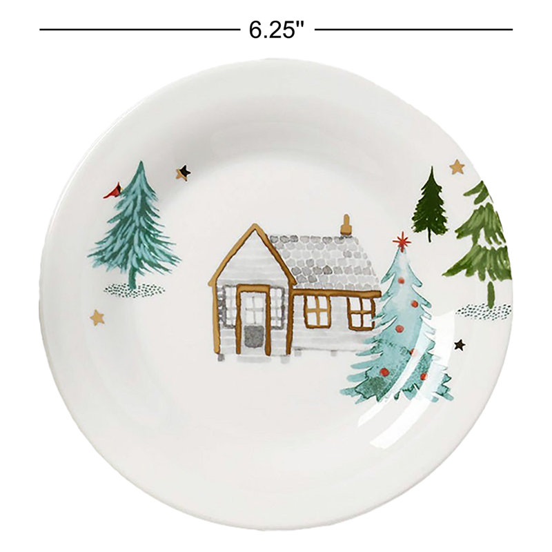 Lenox Balsam Lane Tidbit 6.25" Dessert Plate