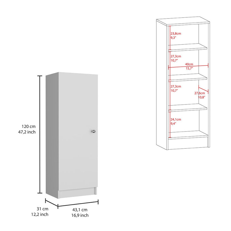 Narla 120cm Kitchen Pantry