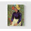 Jeune paysanne, chapeau de paille par Vincent Van Gogh, impression de Portrait de Van Gogh, art mural, reproduction de peinture à l'huile, reproduction de Van Gogh