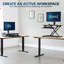 VIVO, hauteur réglable de 28 po pour moniteur de bureau debout debout, plateau de table assis-debout (DESK-V028S)