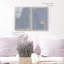 Painted Morning Set High-Gloss Frameless Acrylic Glass Wall Art Abstract Print by Oliver Gal, Ready to Hang, 10 x 15-212150108-212150121