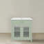 Meuble-lavabo vert clair 31 po avec lavabo