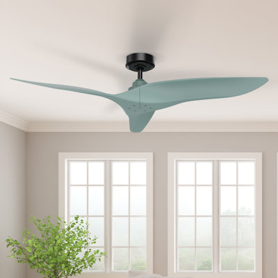 Ventilateur de plafond à 3 pales avec tige verticale Anesca