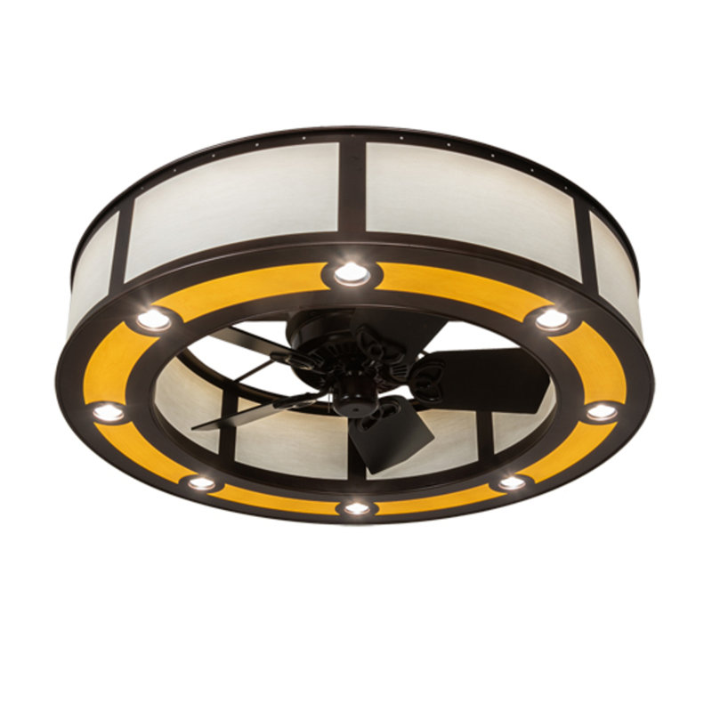Smythe Craftsman Downrod Ceiling Fan