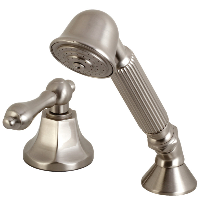 Pomme de douche portative, Nickel brossé