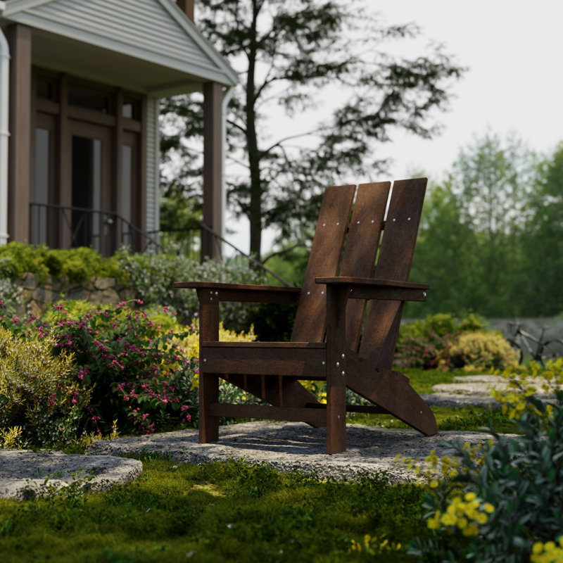 Freedom Modern Adirondack Chair, Brown