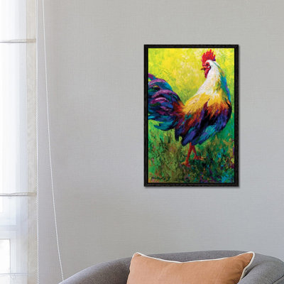 CEO Rooster by Marion Rose - Painting on Canvas