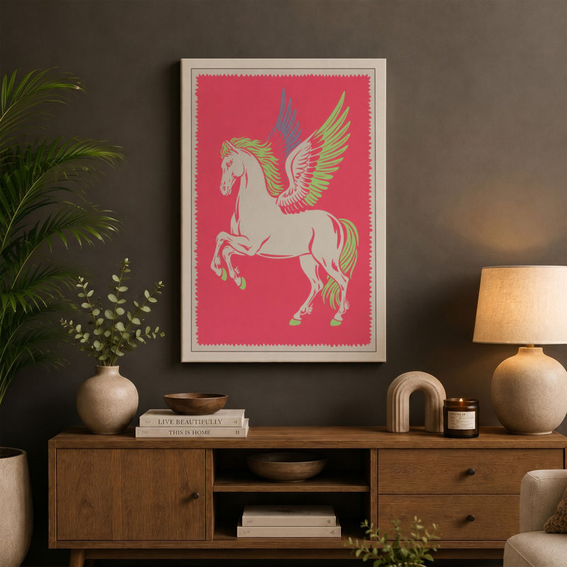 Print, 18x12 - 45.7 x 30.5 cm, Teal Border