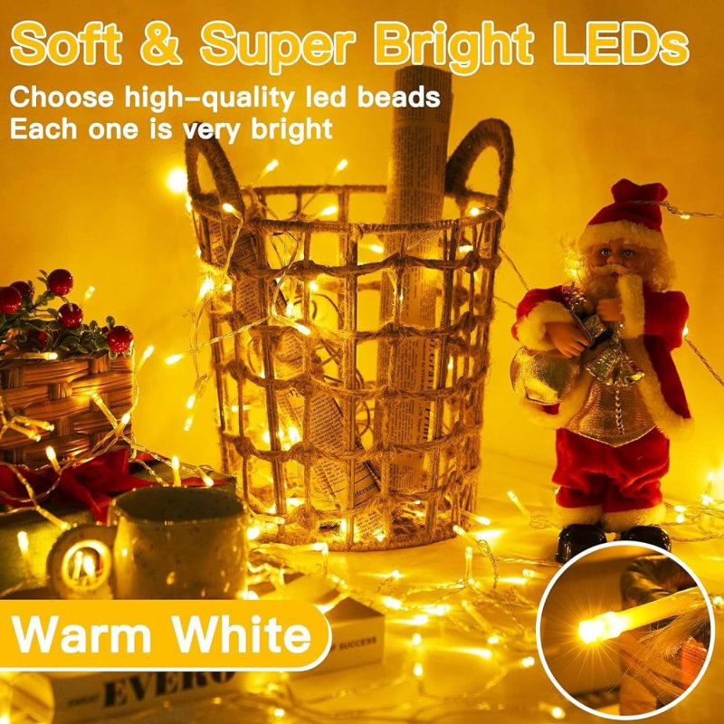 Loryssa 2 - Bulb LED Accent String Light, 32.8FT