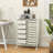 Rebrilliant 15 Drawer Rolling Organizer Cart Utility Storage Tools Scrapbook Paper Multi-use-2081541934