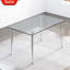 Table rectangulaire en verre Modern Modern