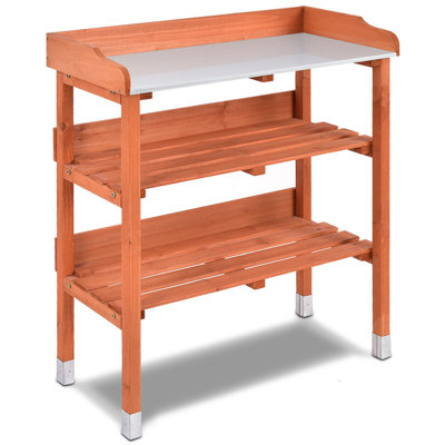 Banc de travail en bois Mahita