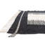 Tapis noir et blanc Mosser