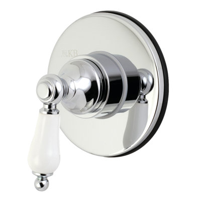 Single-Handle Three-Way Diverter Valve with Trim Kit