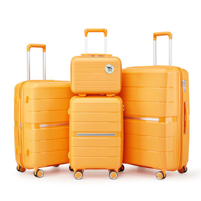 Luggage Sets 4 Piece(14/20/24/28) PP Lightweight & Durable Expandable Suitcase