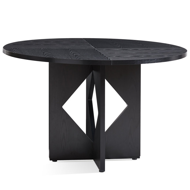 Table de salle à manger 47 po, Noir
