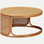 Bohemian Honey Rattan Coffee Table