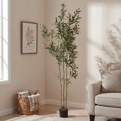 Faux 71'' Olive Tree