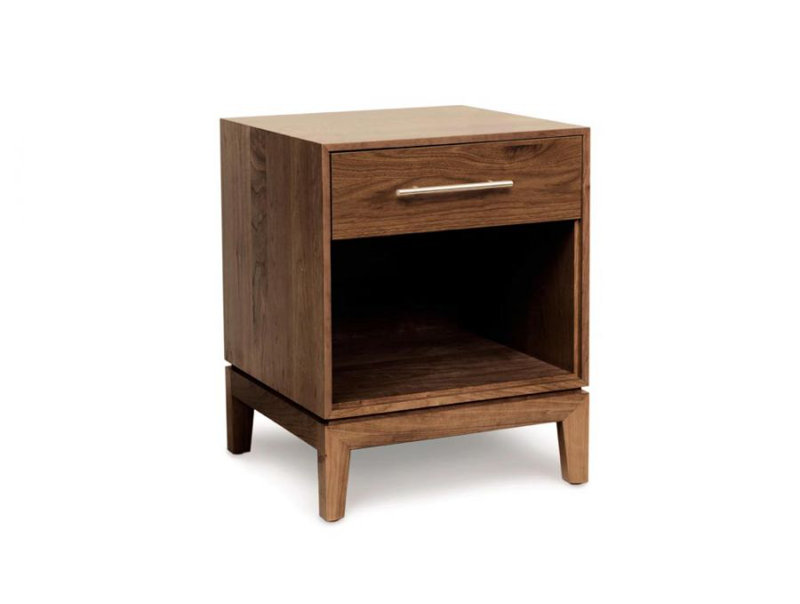 Mansfield Solid Wood 2 - Piece Bedroom Set, King, Natural Walnut