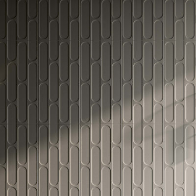 Biscotti  12" x 24" Fishscale 3D Italian Wall Tile