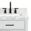Meuble-lavabo simple en bois massif 36 po Tidworth avec plateau en marbre de Carrare 1,5 po-1579771823-1546052621-1546052620