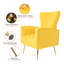 Fauteuil à oreilles Velvet