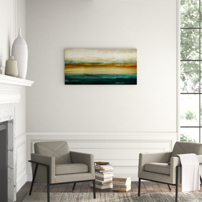 Sedimentary Palette Print by Austin Beiv, 30" H x 60" W x 1.5" D, Outdoor