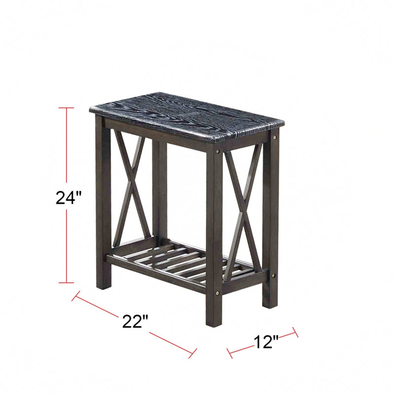 Solid Wood End Table