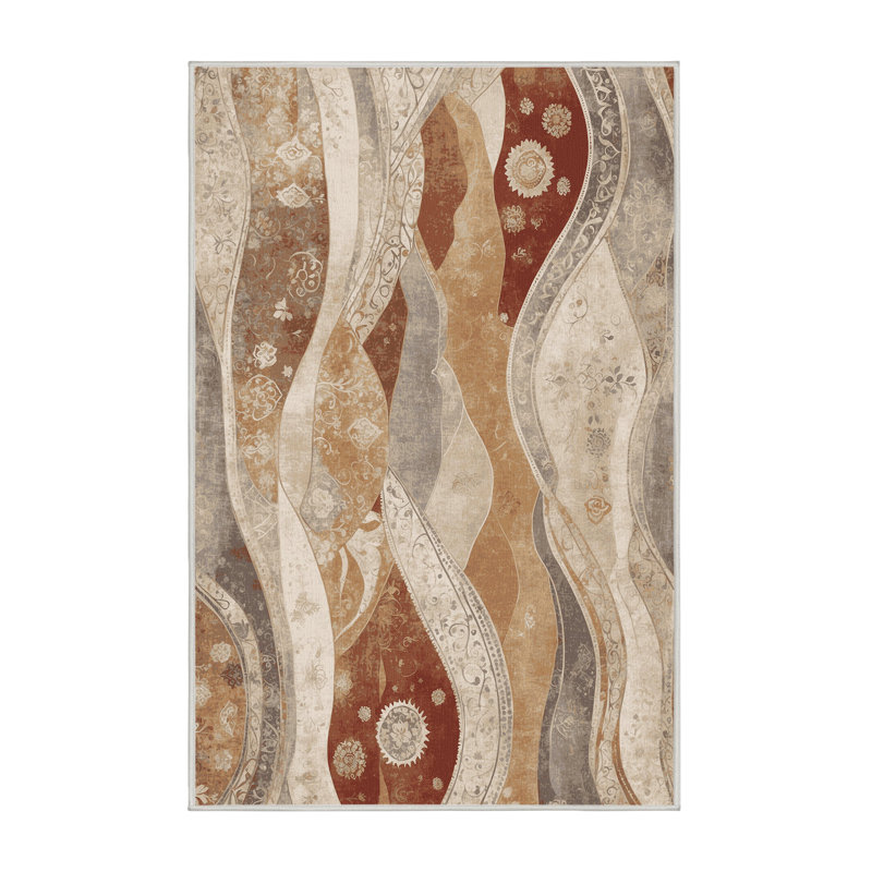 Gentle Erosion Rug, Rectangle 5' x 8'