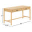 Bureau 2 tiroirs Kaplan-1832349220