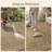 Oriental Medallion UV Resistant Woven Indoor / Outdoor Area Rug Tan-226571292-227928346