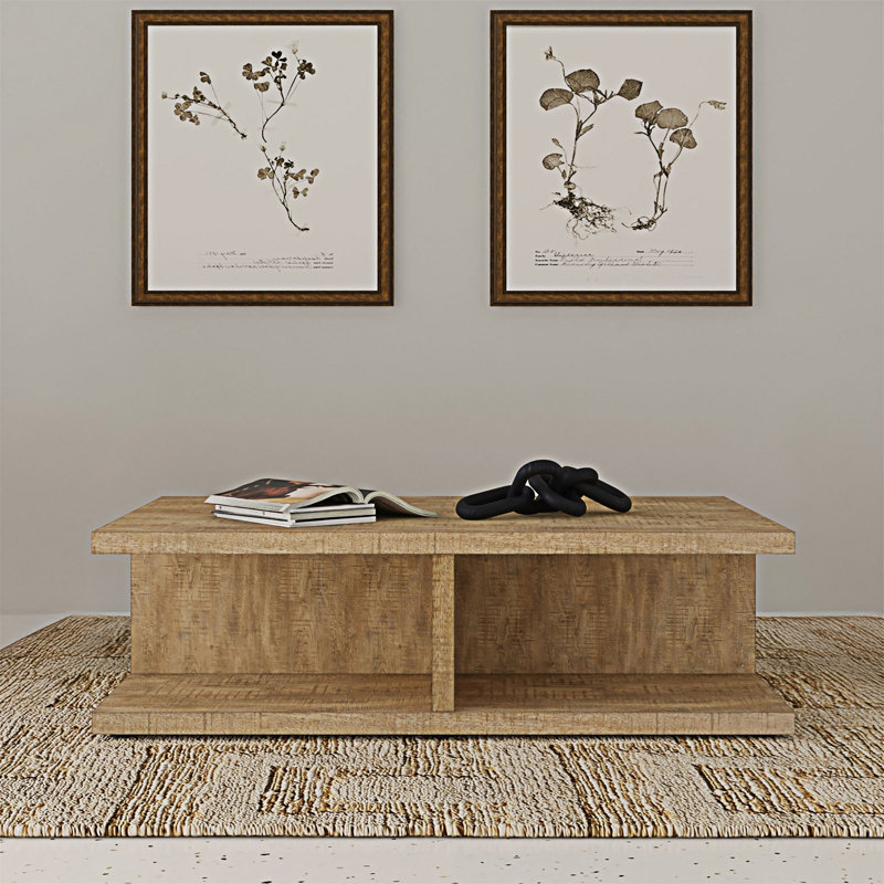 Table basse rectangulaire