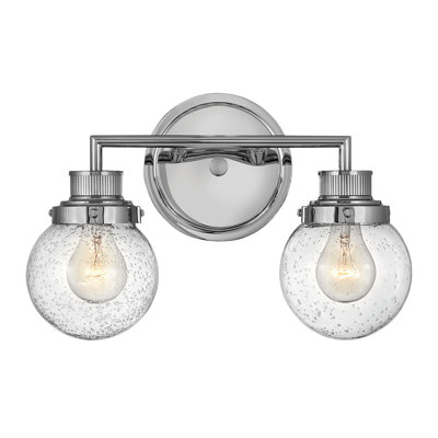 Poppy Bath 2-Light Dimmable Vanity Light