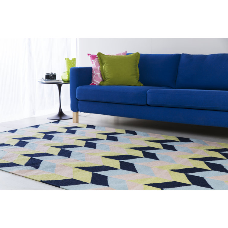 Crisman Wool Geometric Indoor Rug