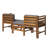 5 - Person Patio Conversation Set with Cushions-58803562