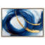 «Azure Azure», art mural bleu et doré par Art Remedy, impression acrylique encadrée 24 x 16-819531381-819531385