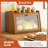 Bread Box For Kitchen Countertop Large Bread Box Farmhouse Bread Container Bread Storage With Window Bread Holder,Coffee