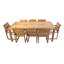 9 - Piece Solid Wood Dining Set-390445235